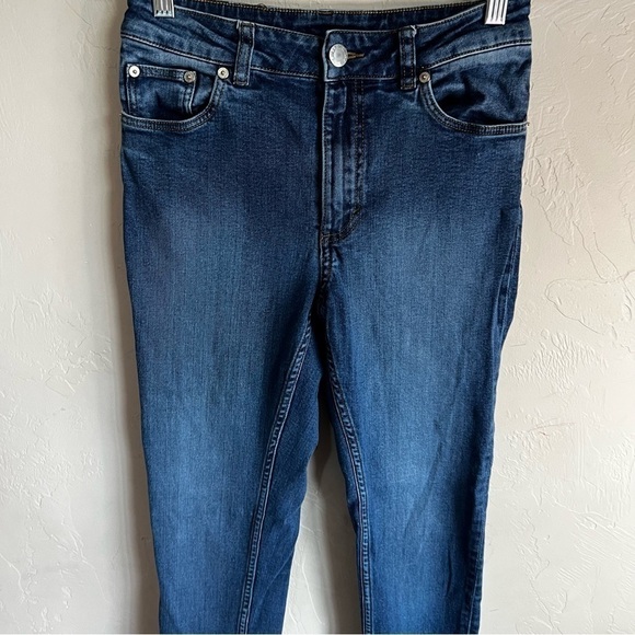 Cheap Monday High Skin Blue Blue High Rise Skinny Denim Jeans - Picture 3 of 12